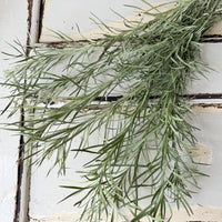 Naturally Dried Emu Grass - natural dusty green