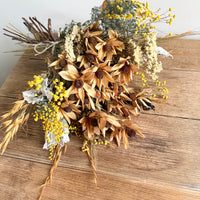 Bright Bushland Bouquet (M) Australian Native - Yellow