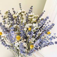 Lavender Garden Bouquet - blue purple