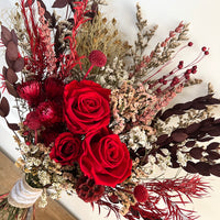 Scarlet Blossom Bouquet [M] red