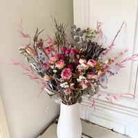 Rosé Profond Bouquet (ML) with Premium Rose - pink