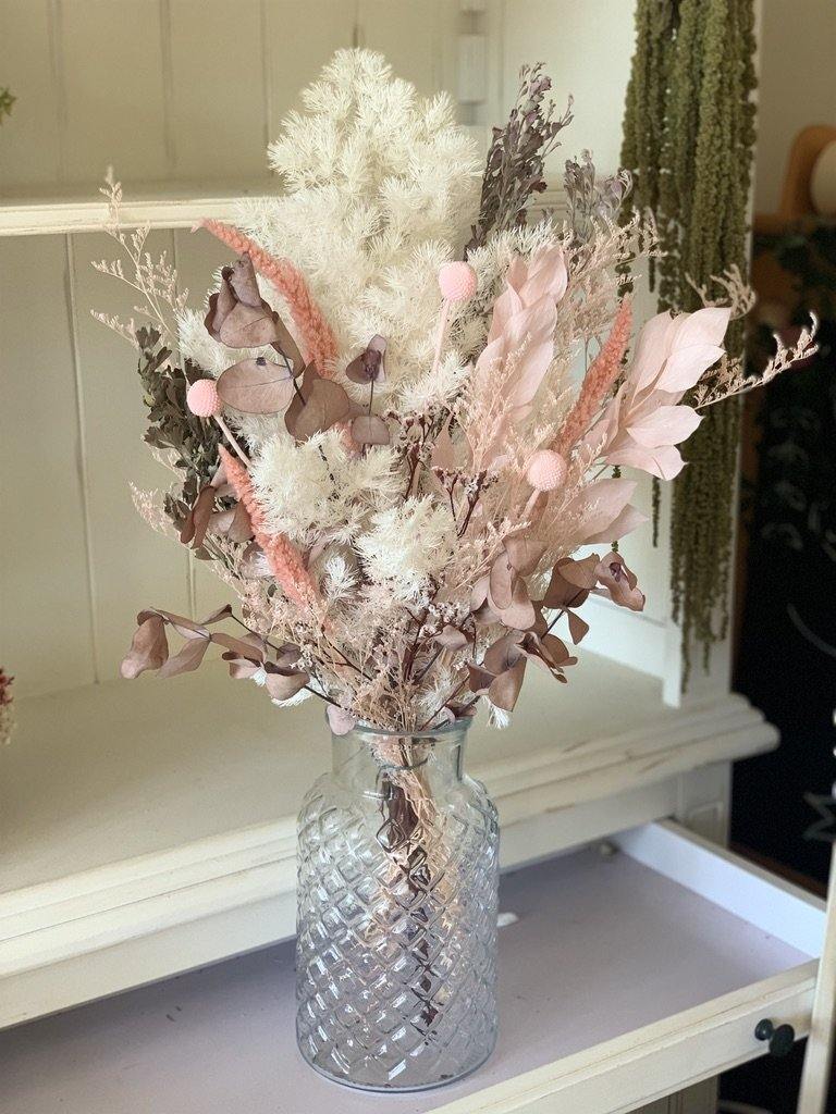 Dancing in the wind bouquet - Pink [L] preserved dried flowers - FLEURI flowers