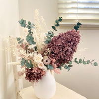 Local Delivery | Pickup Only | Vase Arrangement - Elegance [L] pure preserved flowers - FLEURI flowers
