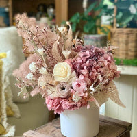 Bouquet in Pot arrangement - Love of Mauve [ML] pure preserved flowers - FLEURI flowers