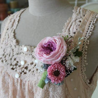Hair Corsage | Dress Corsage | preserved dried flowers - FLEURI flowers