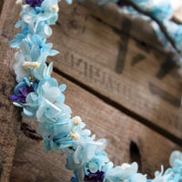 Flower Crown | preserved dried flowers head piece - FLEURI flowers