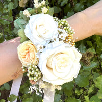 Enquiry Welcome : Preserved and Dried Flower Wrist Corsage