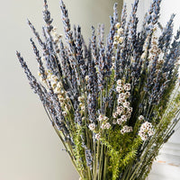 Lavender Fields vase arrangement [M] blue purple