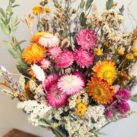 Sunrise Meadow Bouquet [Mini/SM/M] pink, yellow, orange