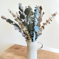 Olive Grove Preserved Eucalyptus Bouquet [M] with / without leucadendron