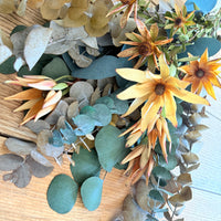 Olive Grove Preserved Eucalyptus Bouquet [M] with / without leucadendron