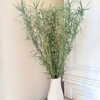 Naturally Dried Emu Grass - natural dusty green