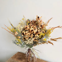 Bright Bushland Bouquet (M) Australian Native - Yellow
