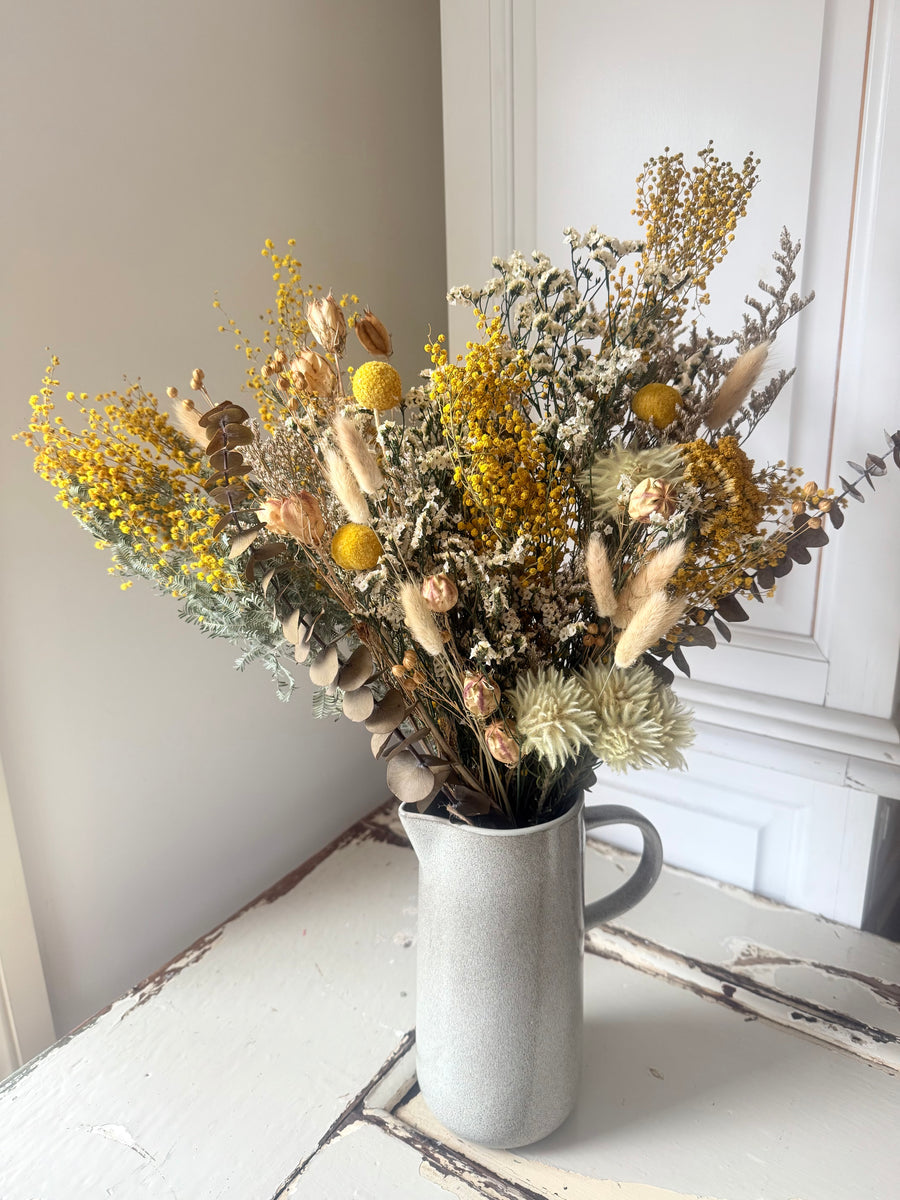 Spring Day - Wattle / Mimosa Bouquet [M] yellow