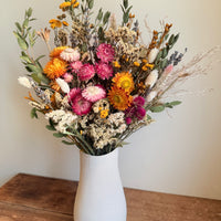 Sunrise Meadow Bouquet [Mini/SM/M] pink, yellow, orange