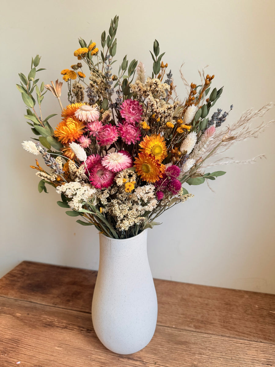 Sunrise Meadow Bouquet [Mini/SM/M] pink, yellow, orange