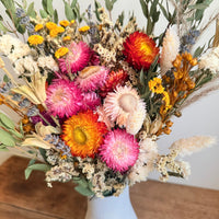 Sunrise Meadow Bouquet [Mini/SM/M] pink, yellow, orange