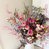 Rosé Profond Bouquet (ML) with Premium Rose - pink