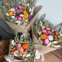 Sunrise Meadow Bouquet [Mini/SM/M] pink, yellow, orange