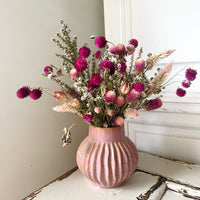 Pink Pompom Delight Vase Arrangement [SM]