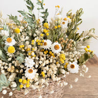 Sunny Meadow Basket arrangement [2weekdays dispatch / M] yellow green