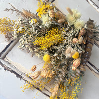 Spring Day - Wattle / Mimosa Bouquet [M] yellow