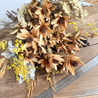 Bright Bushland Bouquet (M) Australian Native - Yellow