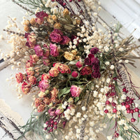 雏菊和含羞草花束[M] 保鲜干花