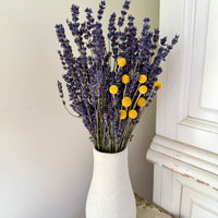 Dried Lavender Garden Bouquet - blue purple