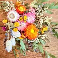 Sunrise Meadow Bouquet [Mini/SM/M] pink, yellow, orange