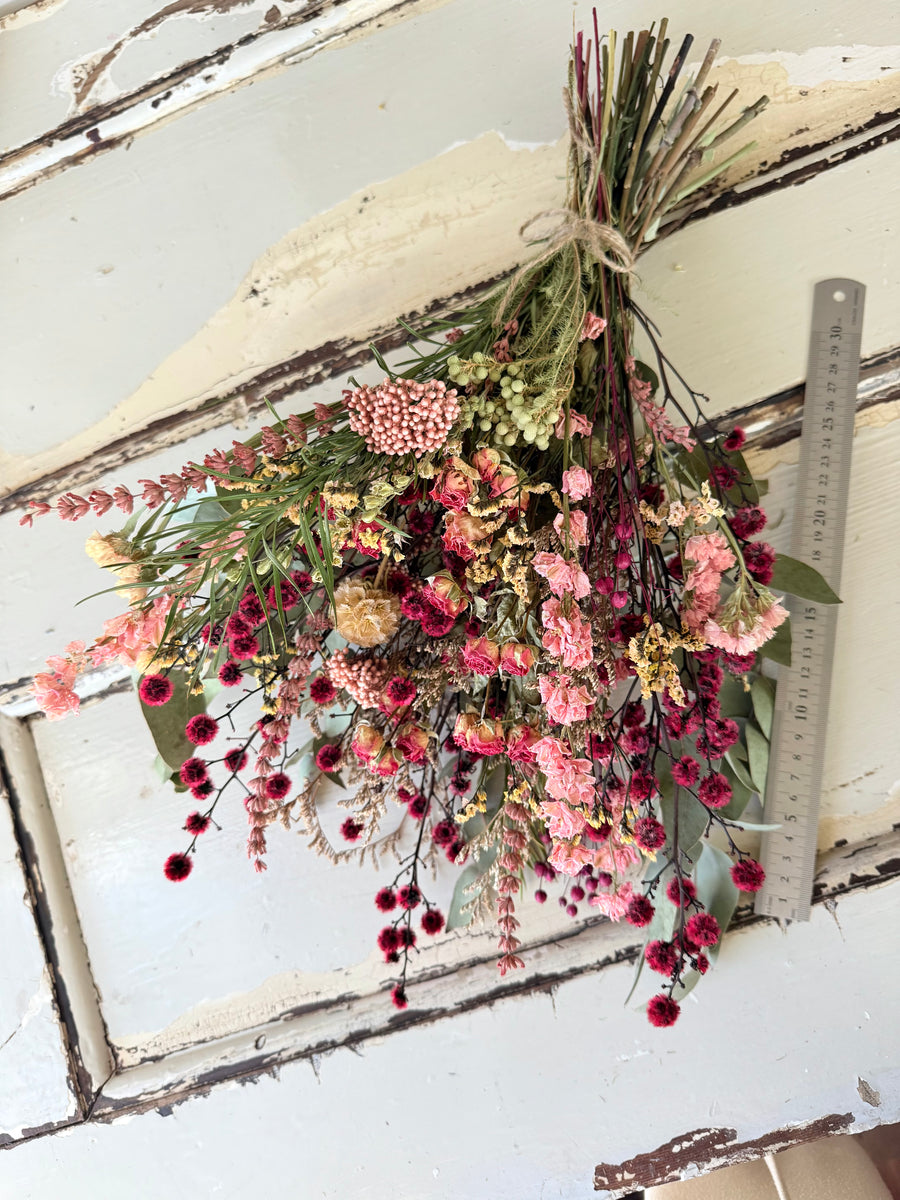 Cherished Heart Bouquet [M] red pink