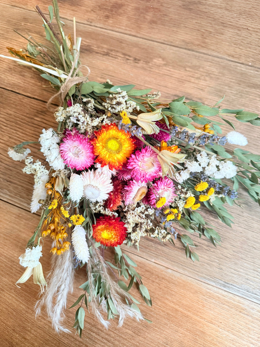 Sunrise Meadow Bouquet [Mini/SM/M] pink, yellow, orange