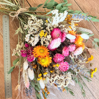 Sunrise Meadow Bouquet [Mini/SM/M] pink, yellow, orange