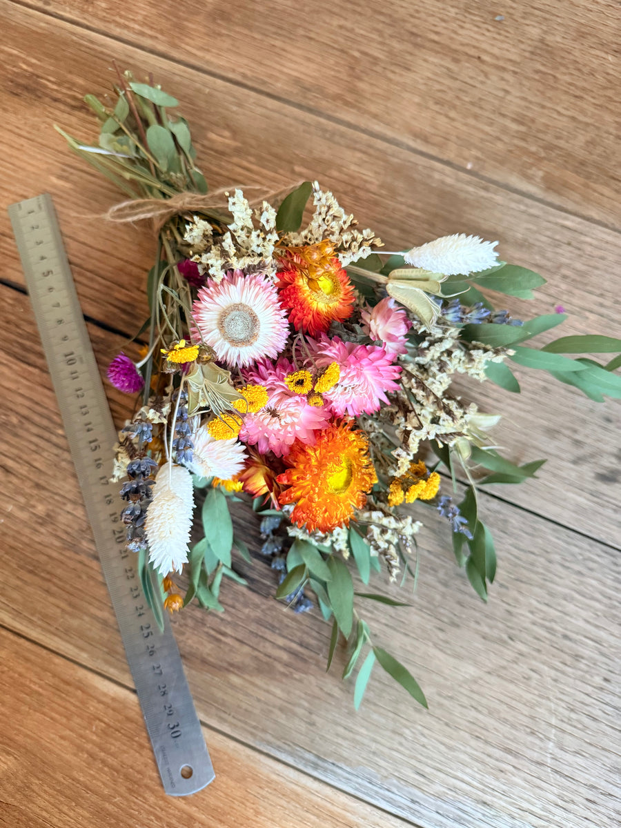 Sunrise Meadow Bouquet [Mini/SM/M] pink, yellow, orange