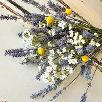 Lavender Garden Bouquet -  blue purple