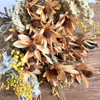 Bright Bushland Bouquet (M) Australian Native - Yellow
