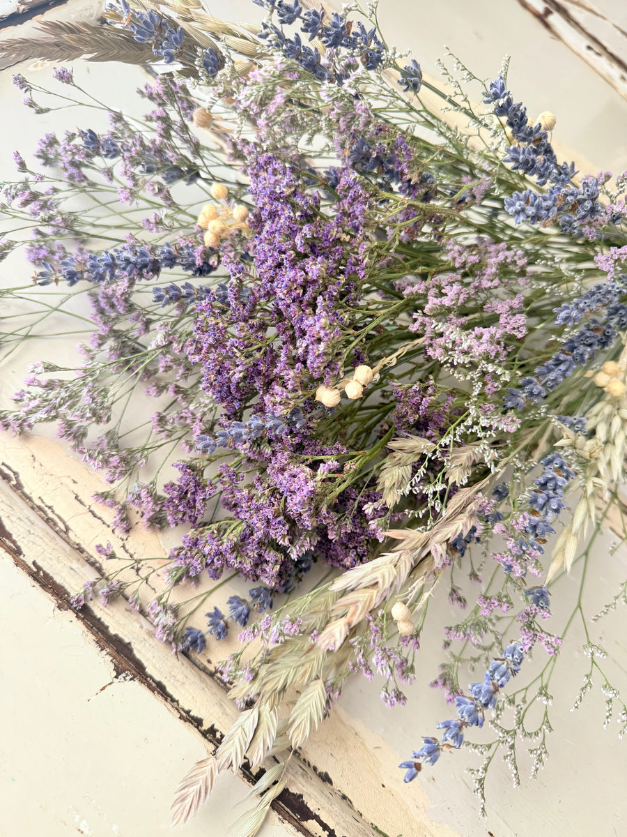 Lavender Veil Bouquet  [M]-  blue purple