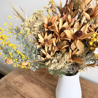 Bright Bushland Bouquet (M) Australian Native - Yellow