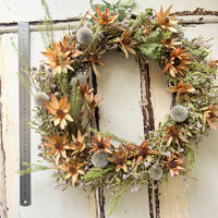[3 weekdays] Rustic Bloom Ring - Dried Flower Wreath