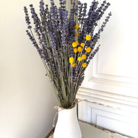 Dried Lavender Garden Bouquet - blue purple