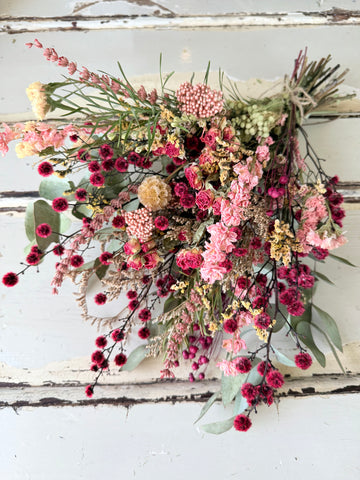 Cherished Heart Bouquet [M] red pink