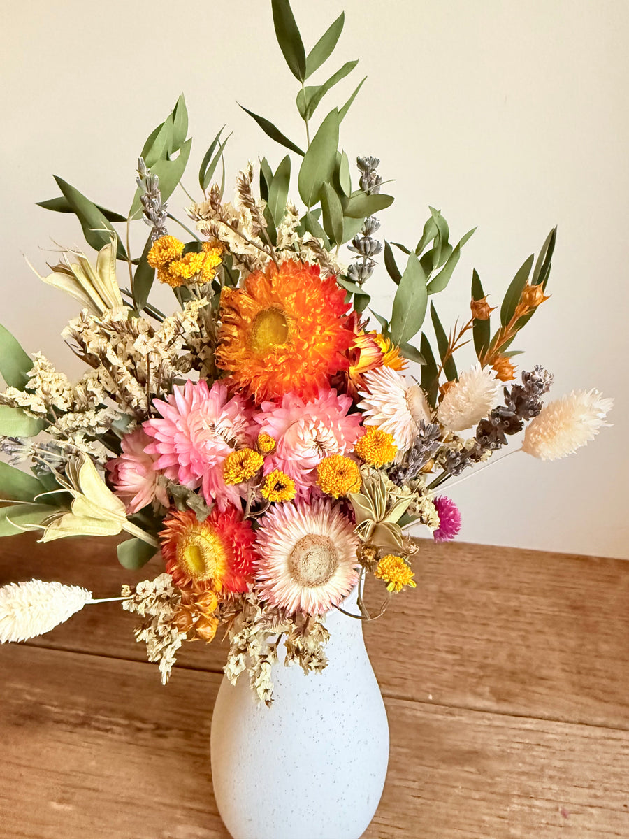 Sunrise Meadow Bouquet [Mini/SM/M] pink, yellow, orange