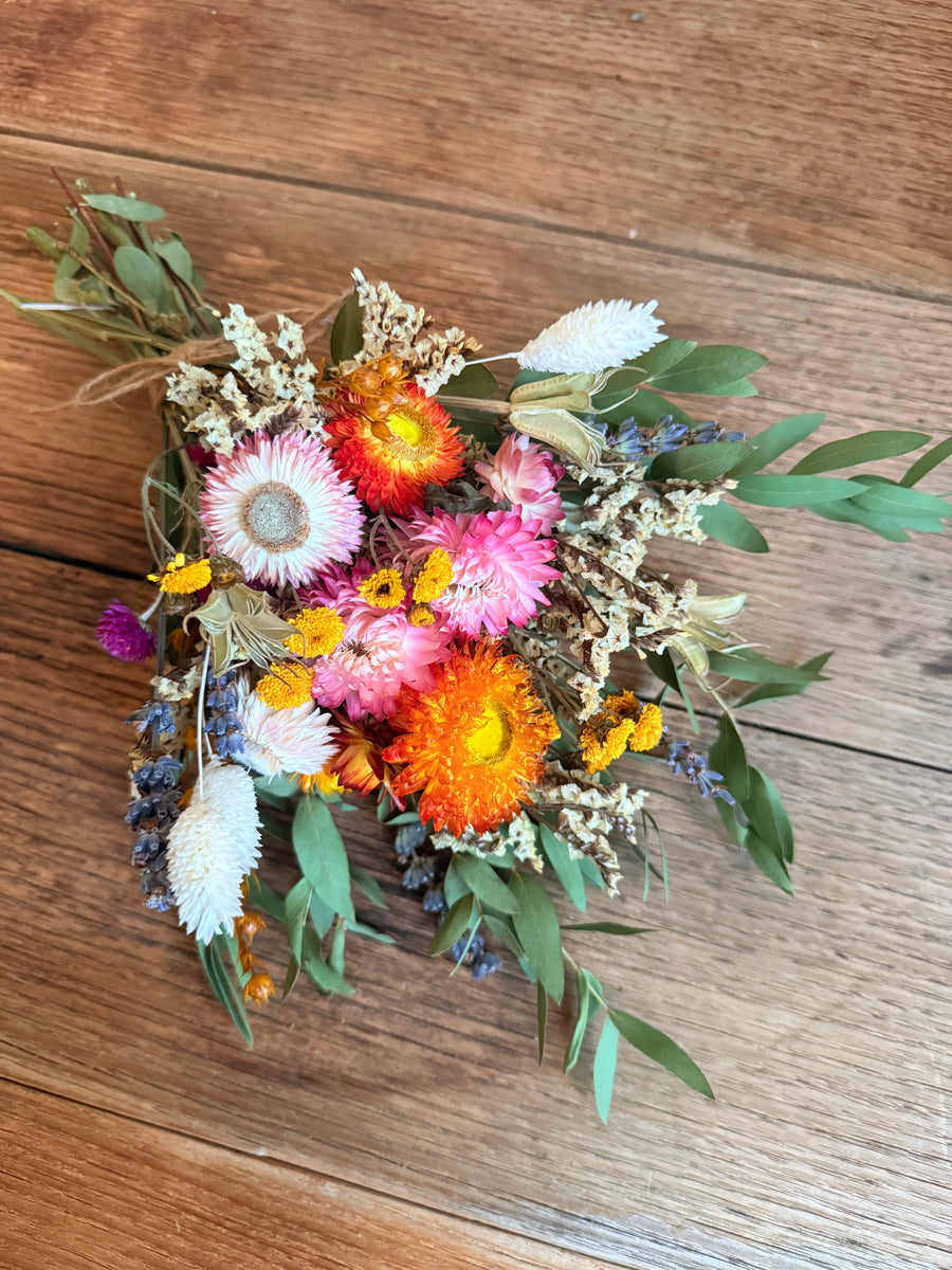 Sunrise Meadow Bouquet [Mini/SM/M] pink, yellow, orange