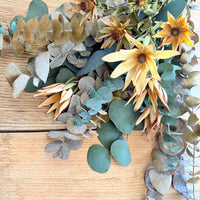 Olive Grove Preserved Eucalyptus Bouquet [M] with / without leucadendron