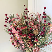 Cherished Heart Bouquet [M] red pink