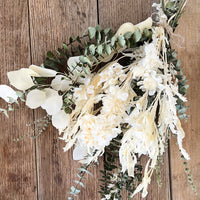 Noel White Bouquet [ML] preserved dried flowers