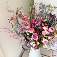 Rosé Profond Bouquet (ML) with Premium Rose - pink