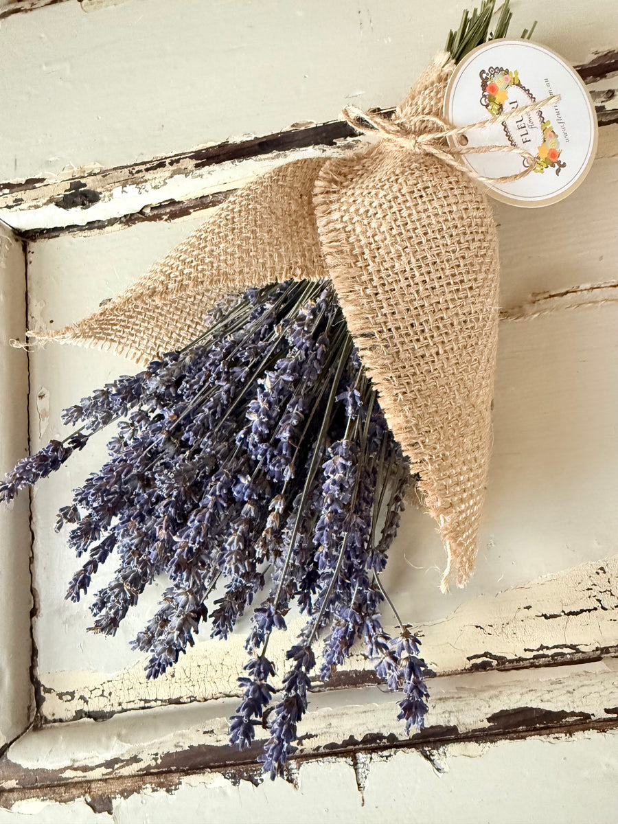 Everlasting Naturally Dried Lavender Bouquet