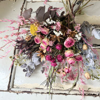 Rosé Profond Bouquet (ML) with Premium Rose - pink