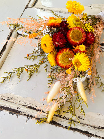 Happy Daisy Bouquet [SM] preserved dried flowers